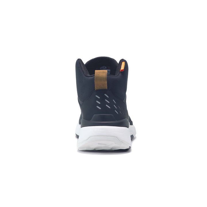 Sidi Nucleus Riding Shoes Black/White - Rear View