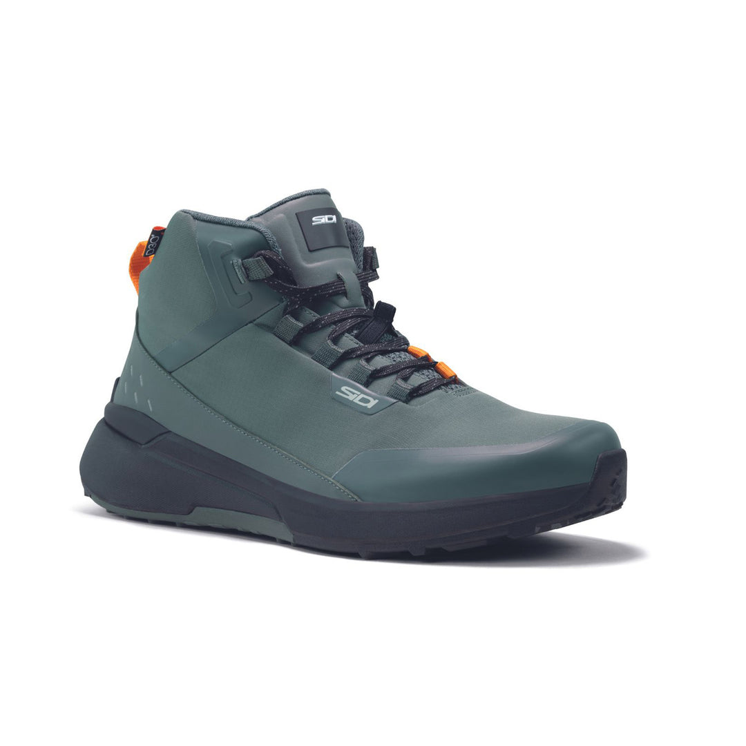 Sidi Nucleus Riding Shoes Ivy/Black - Front Side View