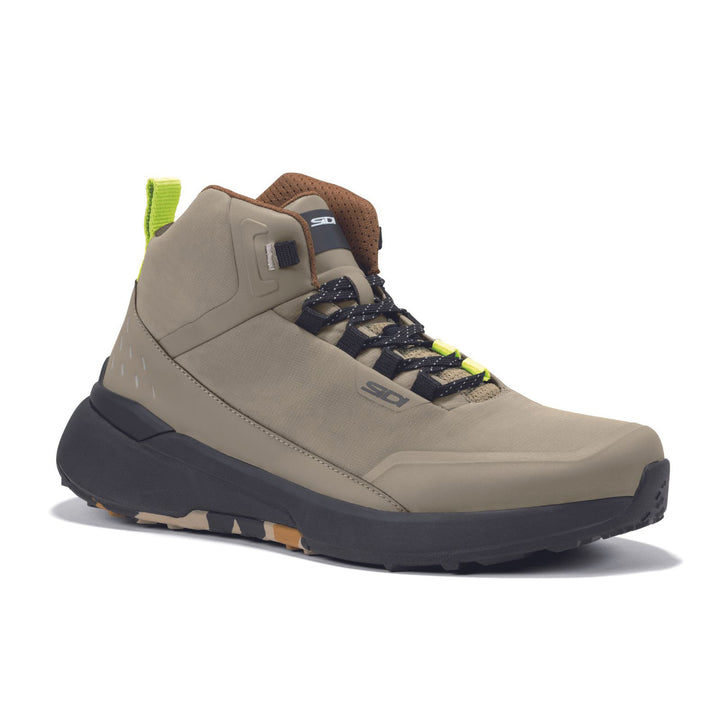 Sidi Nucleus Riding Shoes Lemon/Black - Front Side View