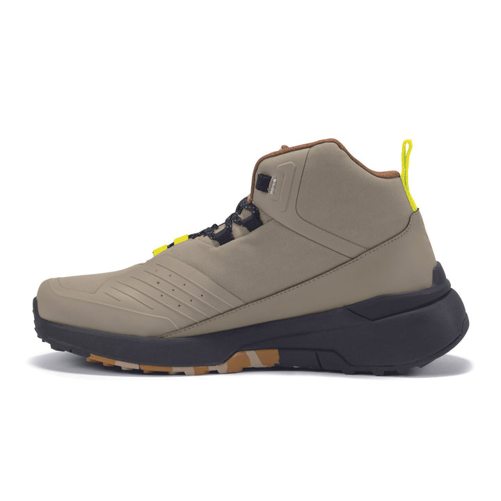 Sidi Nucleus Riding Shoes Lemon/Black - Inner Side View