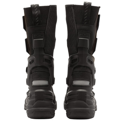 Sidi Taurus GTX Boots Black - Rear View of Pair