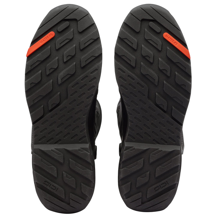 Sidi Taurus GTX Boots Black - Sole View of Pair