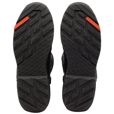 Sidi Taurus GTX Boots Black - Sole View of Pair
