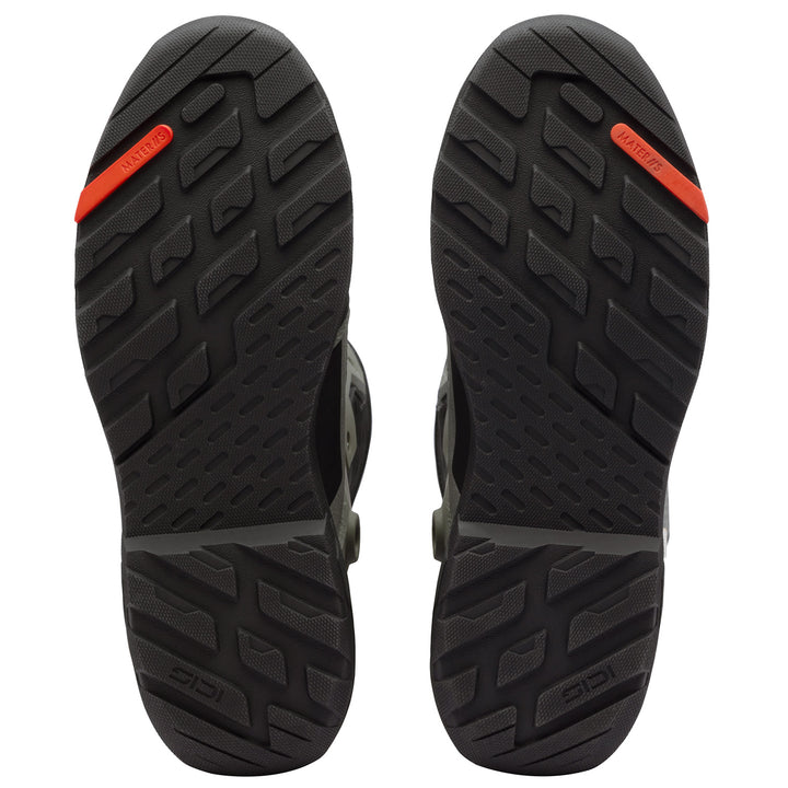 Sidi Taurus GTX Boots Deep Forest - Sole View of Pair