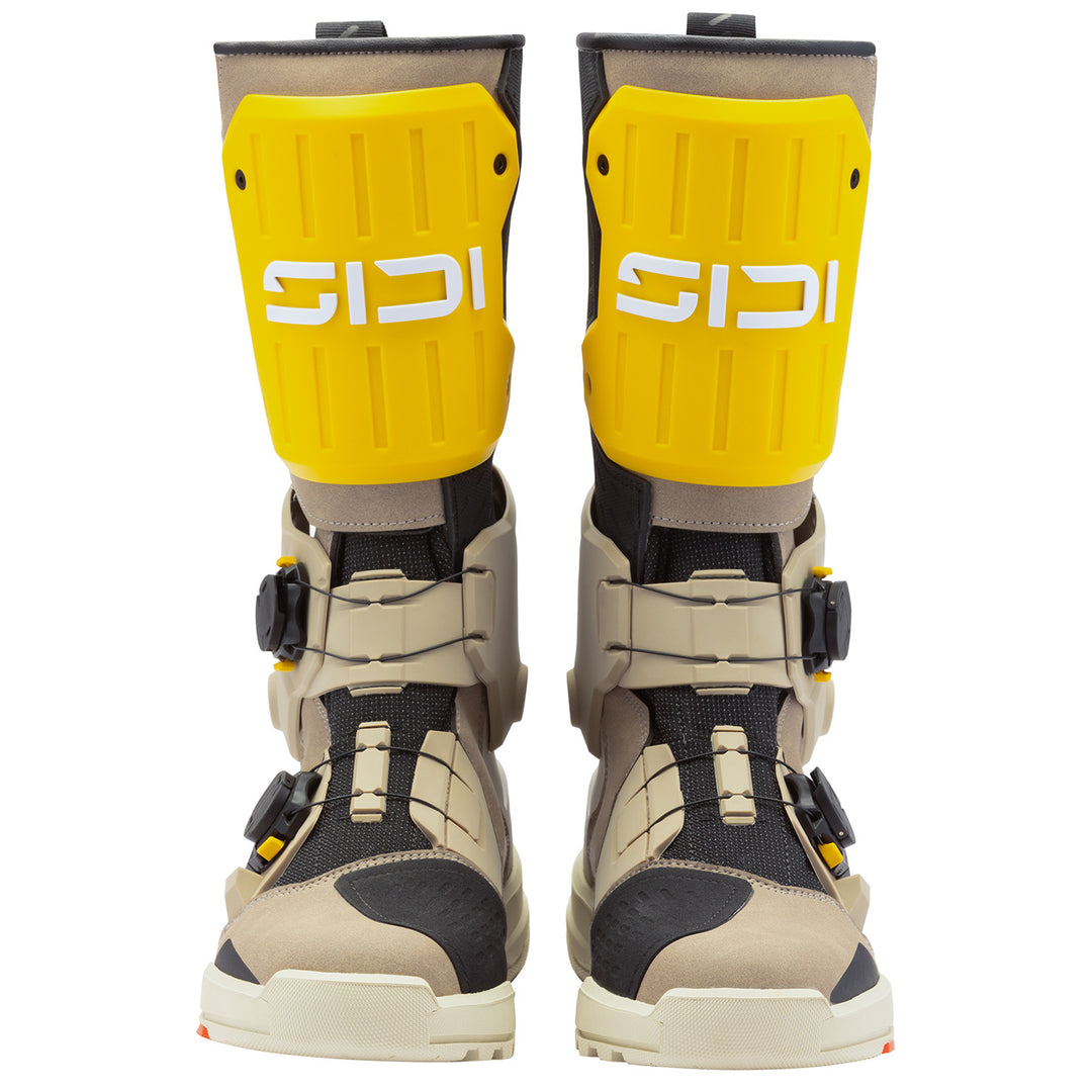 Sidi Taurus GTX Boots Sand Ochre - Front View of Pair