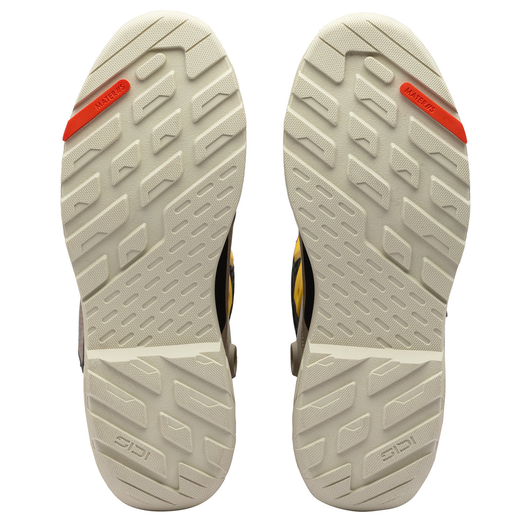 Sidi Taurus GTX Boots Sand Ochre - Sole View of Pair