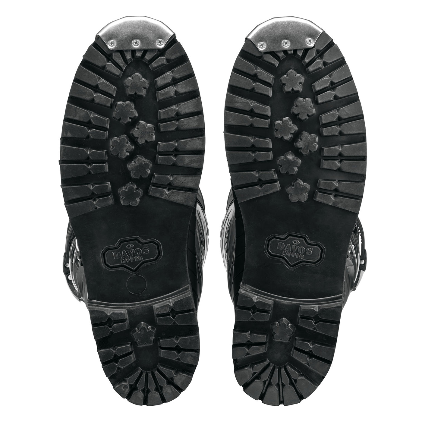 Sidi X Power Enduro WP Boot Black/Black - Sole View of Pair