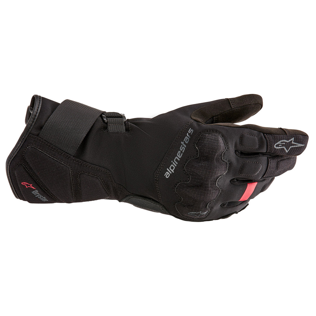Alpinestars Stella Tourer W7 V2 Drystar Gloves Black - Back of Hand View