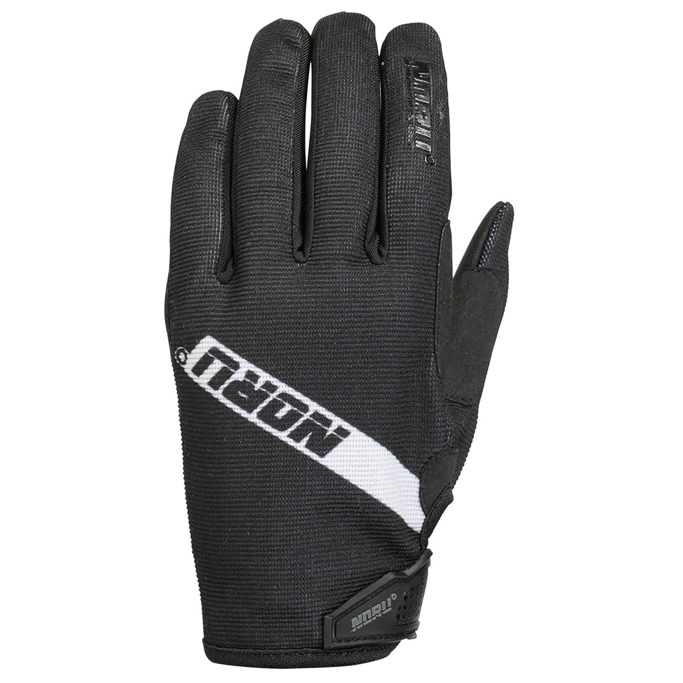 Noru Sugo Gloves Black - Back of Hand View