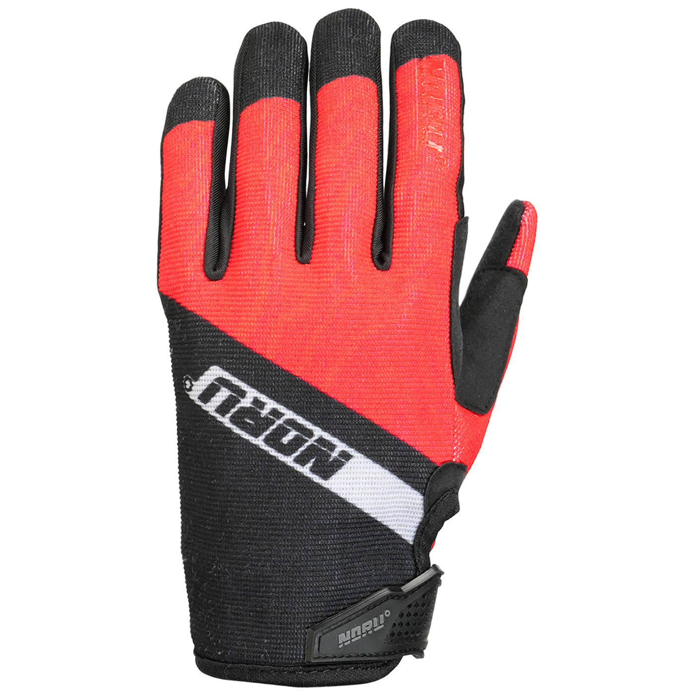 Noru Sugo Gloves Red - Back of Hand View