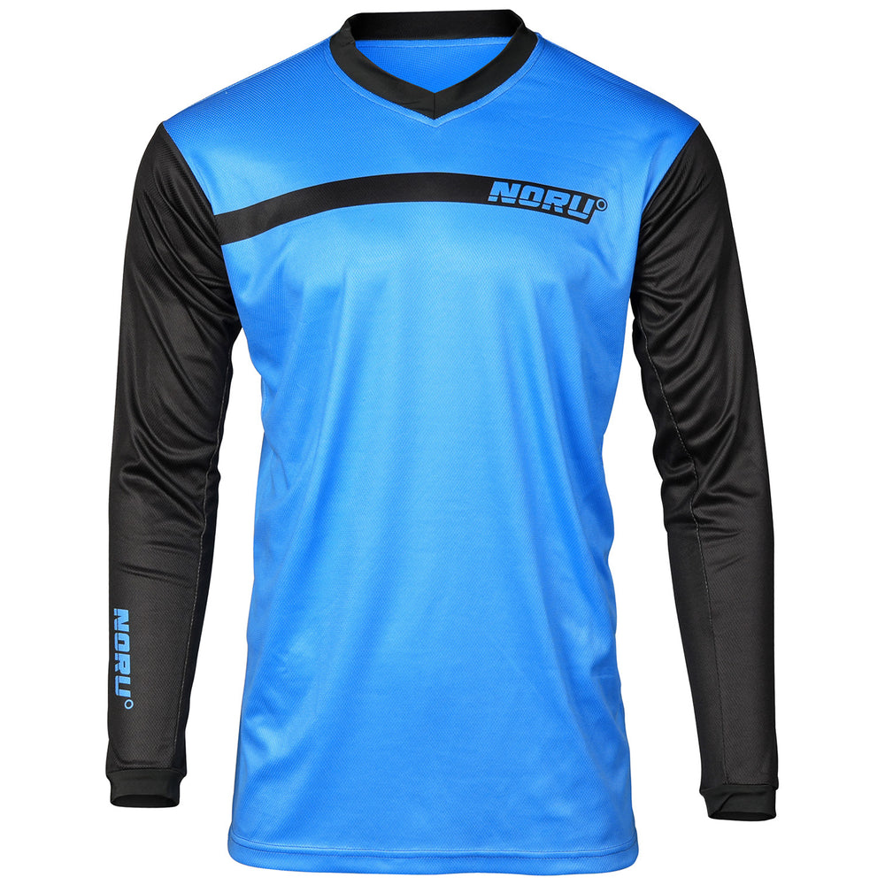 Noru Sugo Off Road Jersey Blue - Front View