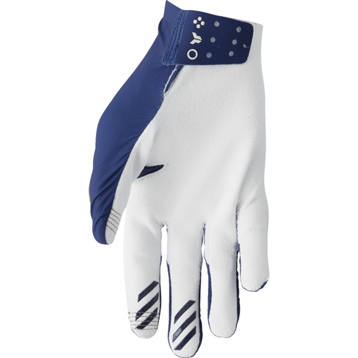 THOR SPORTMODE Iconic Gloves Navy/White - Palm View