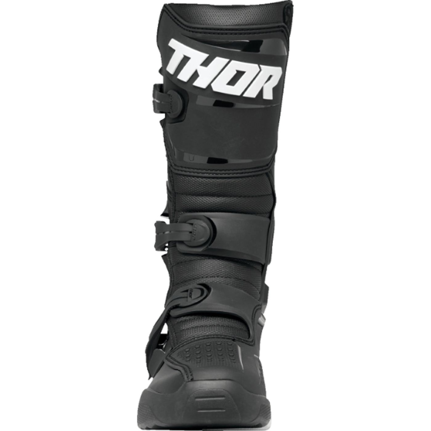 THOR Blitz XR Boots Black/White - Front View