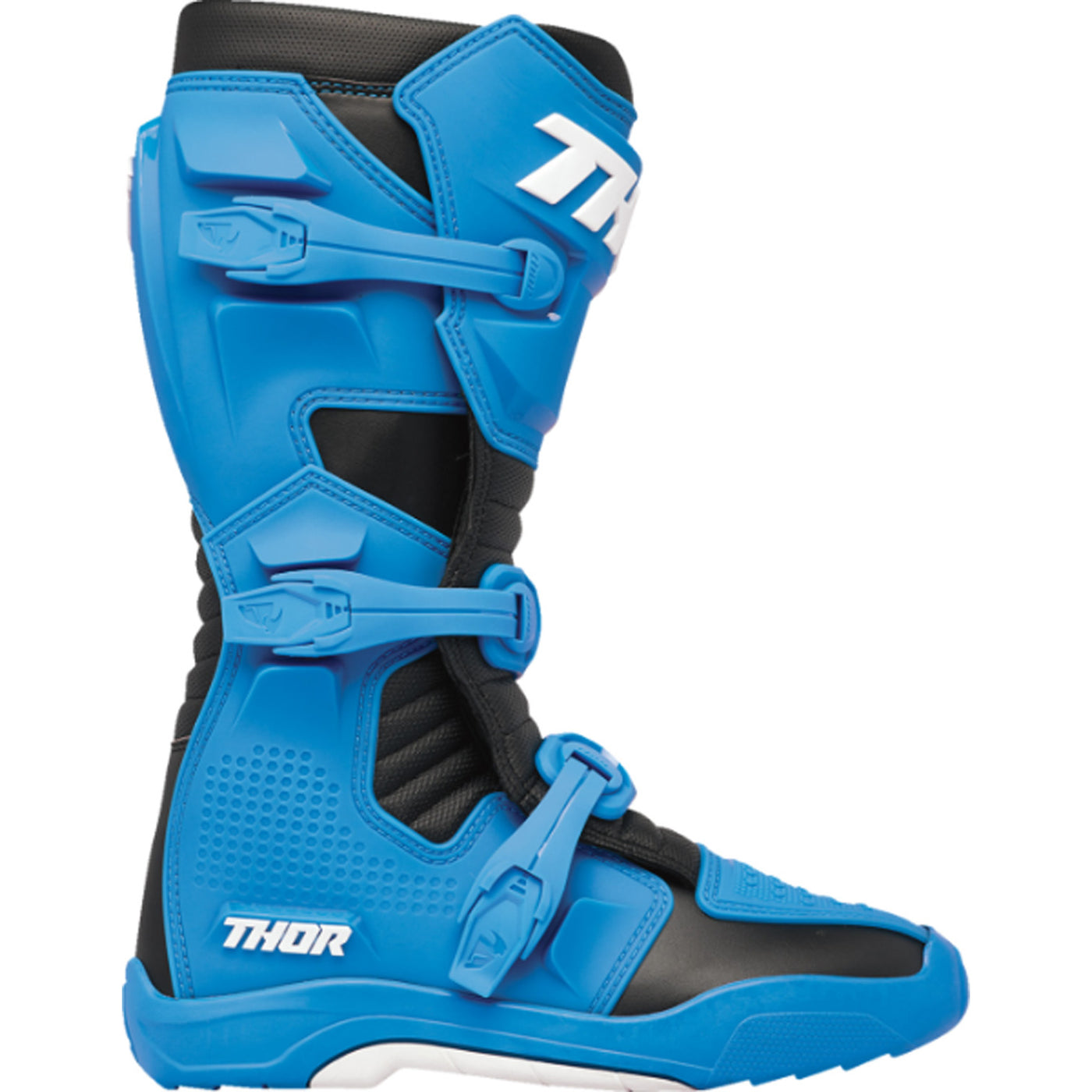 THOR Blitz XR Boots Blue/Black - Outer Side View