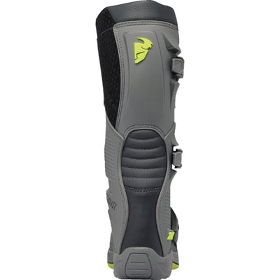 THOR Blitz XR Boots Gray/Charcoal - Rear View