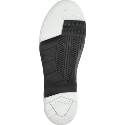 THOR Blitz XR Boots White/Black - Sole View