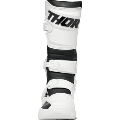 THOR Blitz XR Boots White/Black - Front View