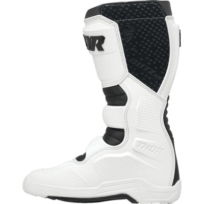 THOR Blitz XR Boots White/Black - Inner Side View