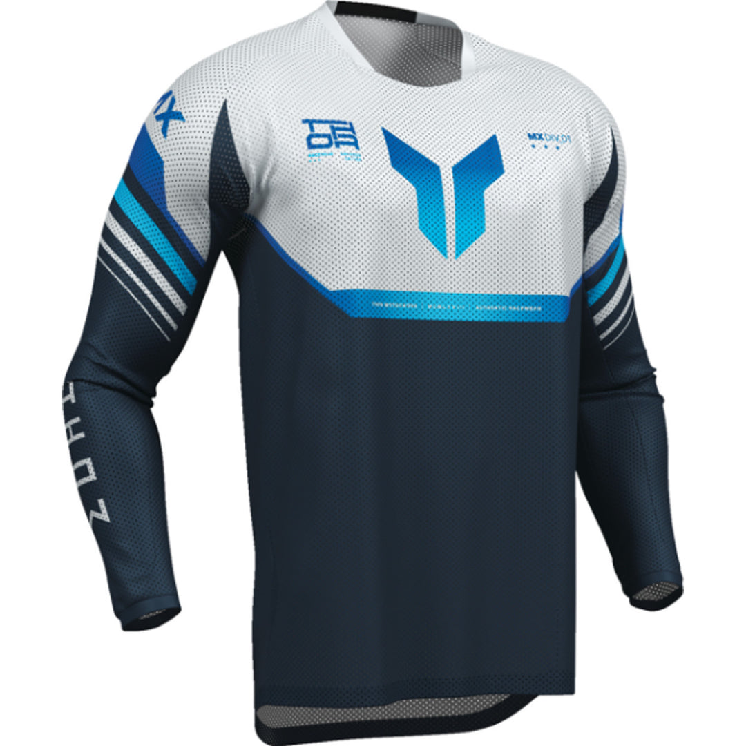 THOR LAUNCHMODE Air Raptor Jersey Midnight/Gray - Front Right Side View