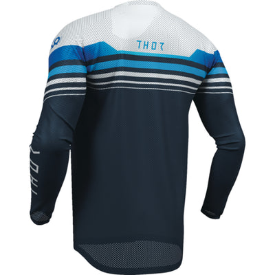 THOR LAUNCHMODE Air Raptor Jersey Midnight/Gray - Rear Left Side View