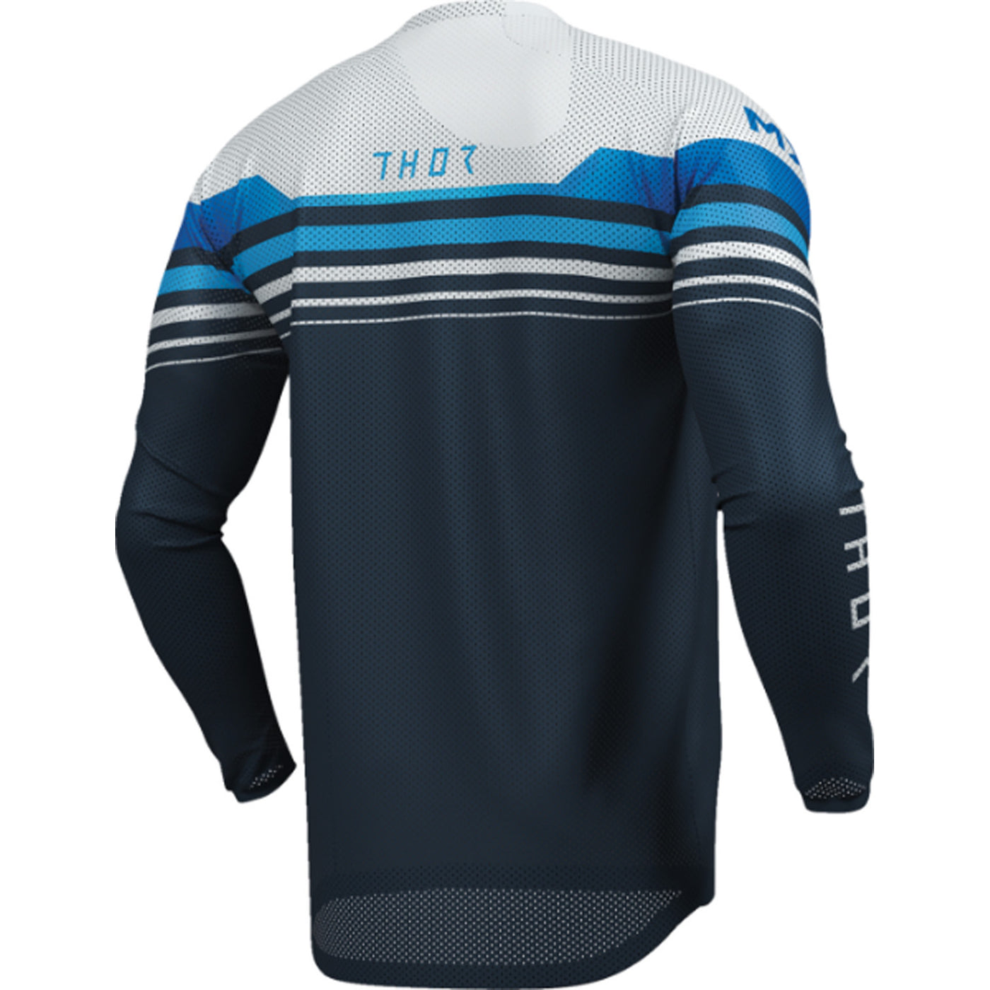 THOR LAUNCHMODE Air Raptor Jersey Midnight/Gray - Rear Right Side View