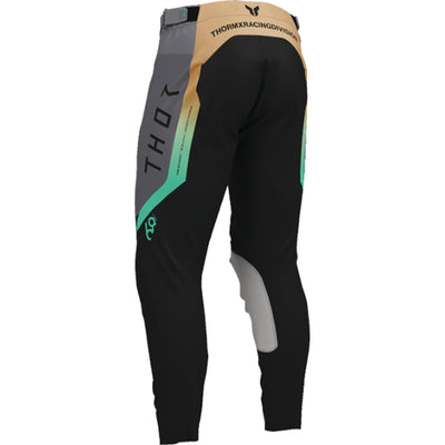 THOR LAUNCHMODE Air Raptor Pants Black/Charcoal - Rear Left Side View