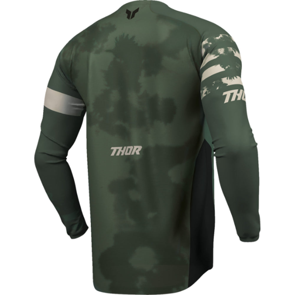 THOR LAUNCHMODE Bleach Jersey Black/Camo - Rear Right Side View
