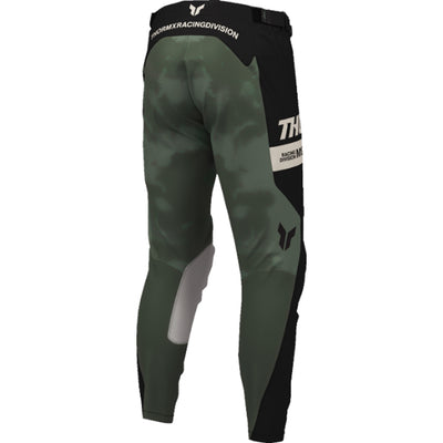 THOR LAUNCHMODE Bleach Pants Black/Camo - Rear Right Side View