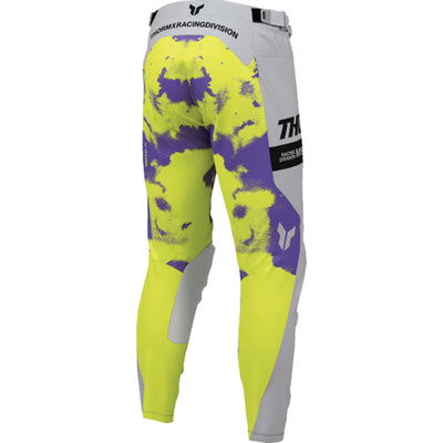 THOR LAUNCHMODE Bleach Pants Gray/Acid - Rear Right Side View