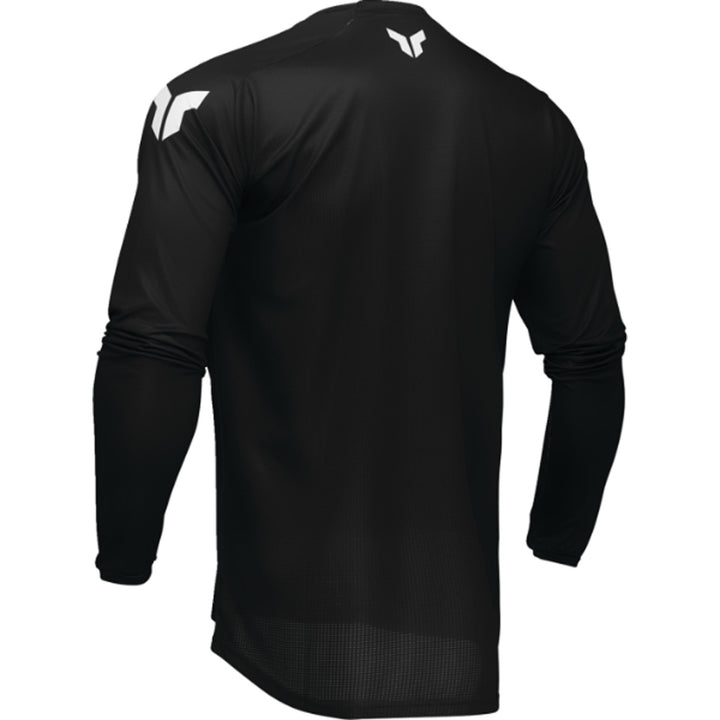THOR LAUNCHMODE Brave Jersey Black/Gray - Rear Left Side View