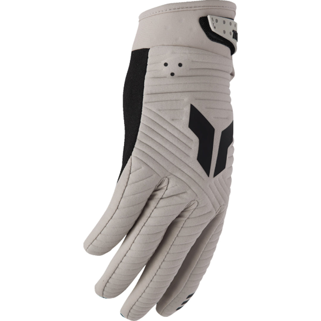 THOR LAUNCHMODE CW Gloves Sand - Side Back of Hand View