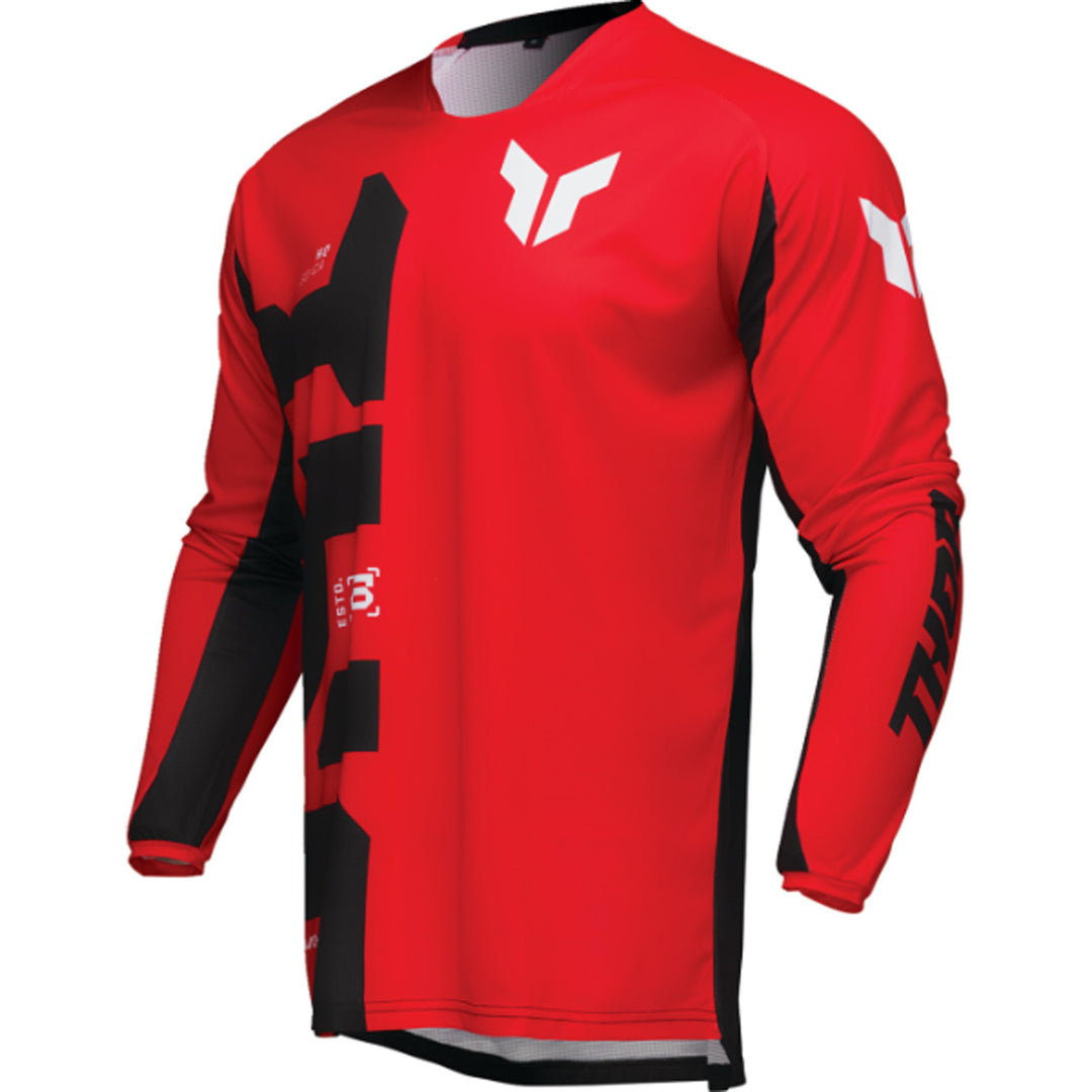 THOR LAUNCHMODE Forge Jersey Red - Front Left Side View