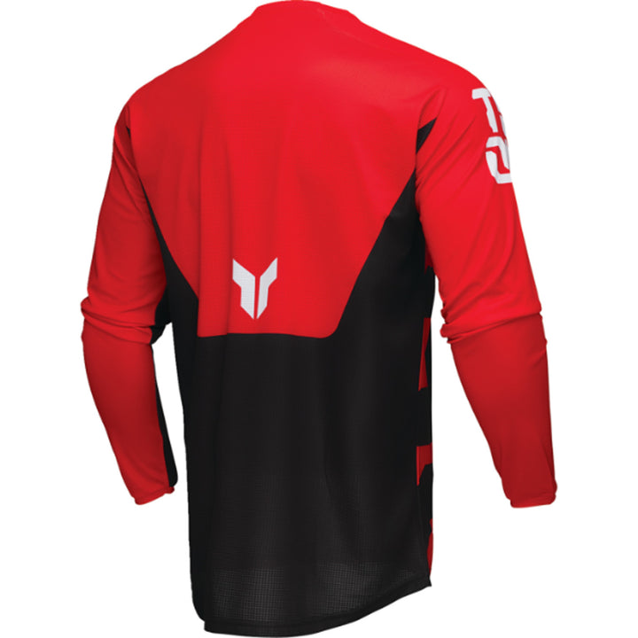 THOR LAUNCHMODE Forge Jersey Red - Rear Right Side View