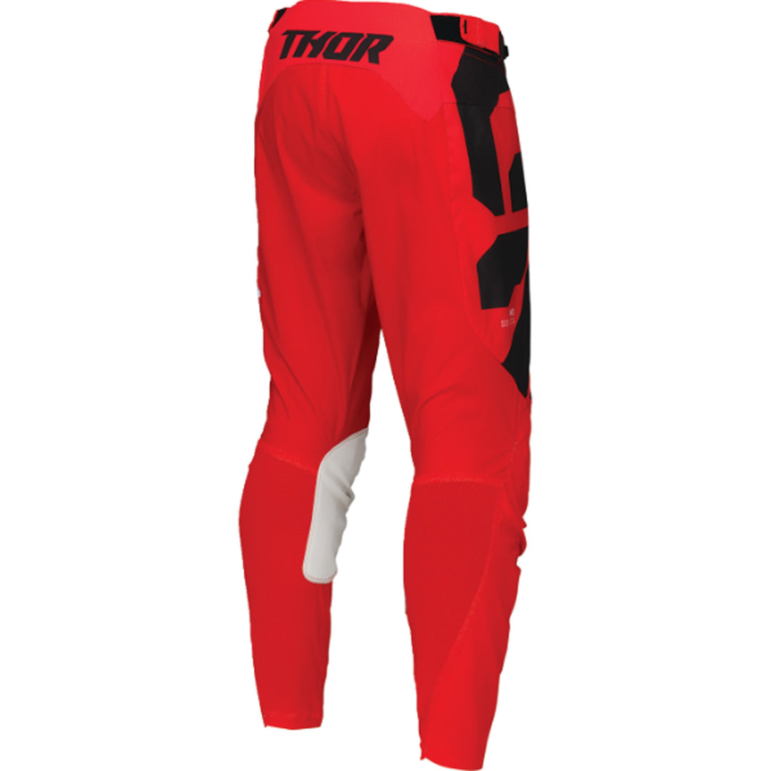 THOR LAUNCHMODE Forge Pants Red - Rear Right Side View