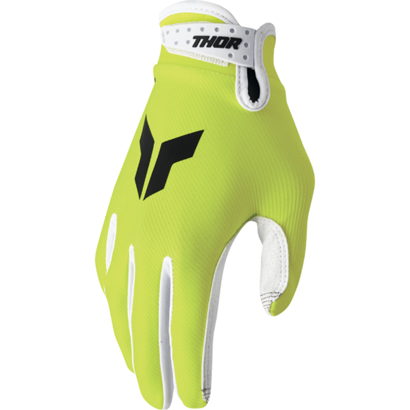 THOR LAUNCHMODE Gloves Acid - Back of Hand View