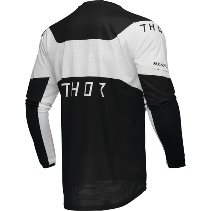 THOR LAUNCHMODE Storm Jersey Black - Rear Right Side View