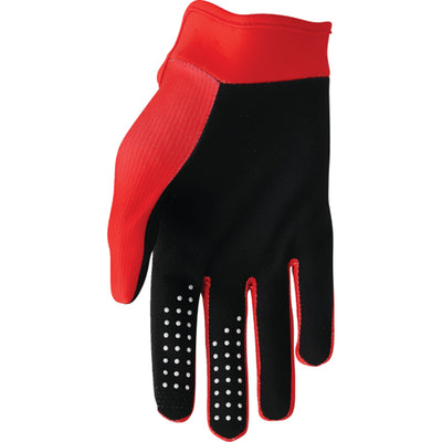 THOR LAUNCHMODE XP Gloves Red - Palm View