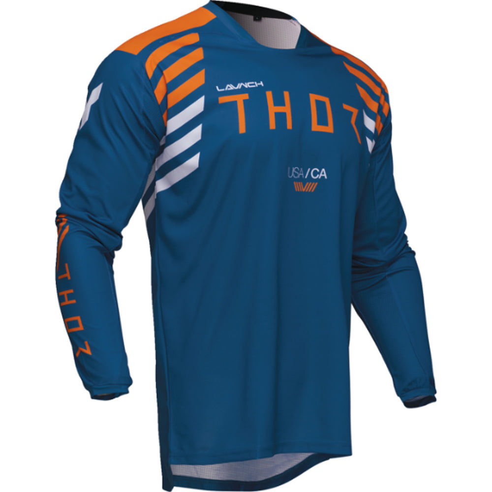 THOR LAUNCHMODE Zone Jersey Blue - Front Right Side View