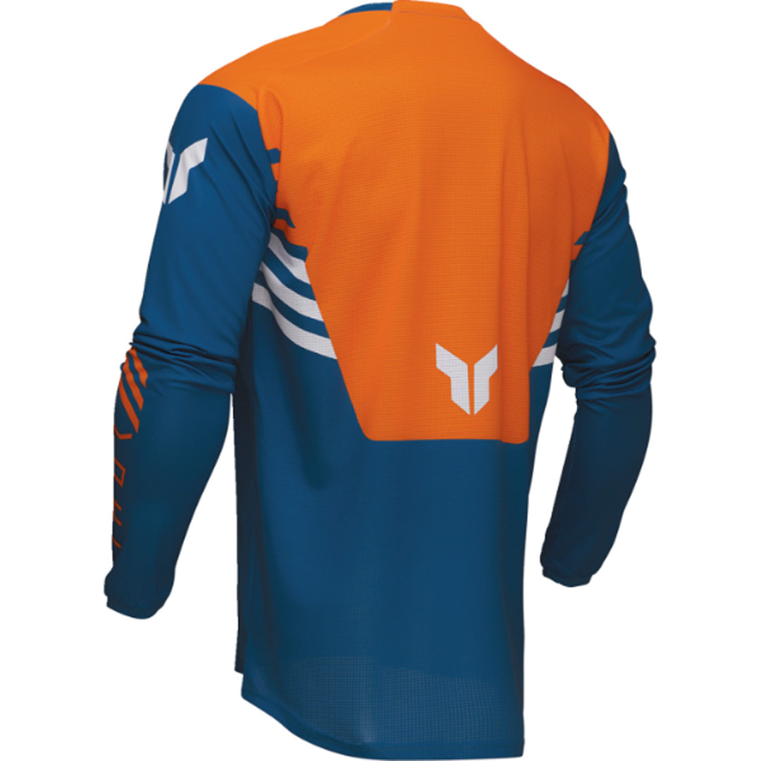 THOR LAUNCHMODE Zone Jersey Blue - Rear Left Side View