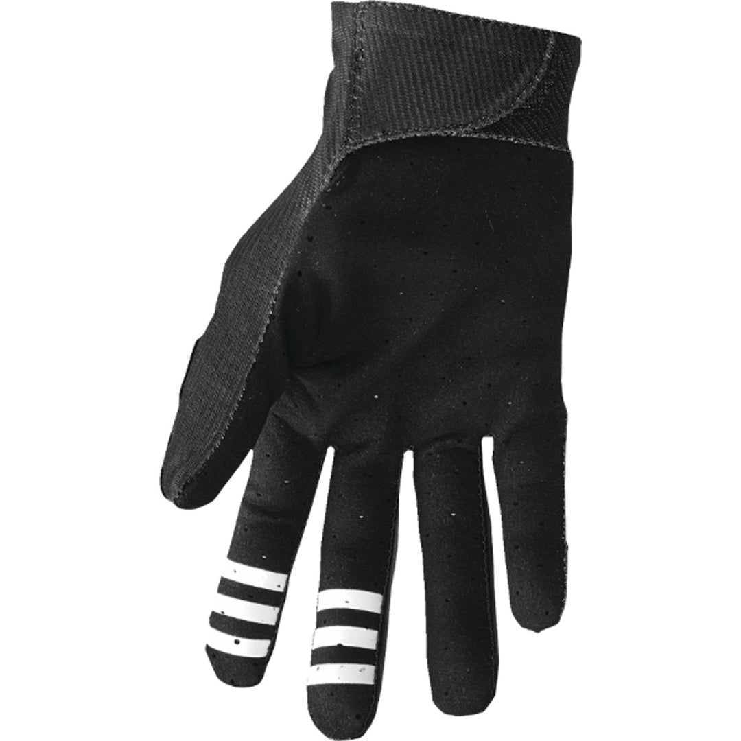 THOR Mainstay Roosted Gloves Black - Palm View