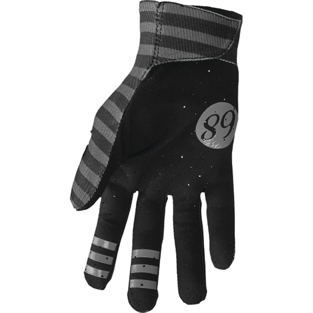 THOR Mainstay Slice Gloves Charcoal/Black - Palm View