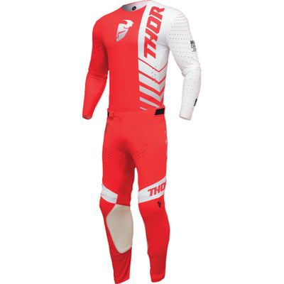 THOR Prime Analog Jersey Red/White - Front View with Pants