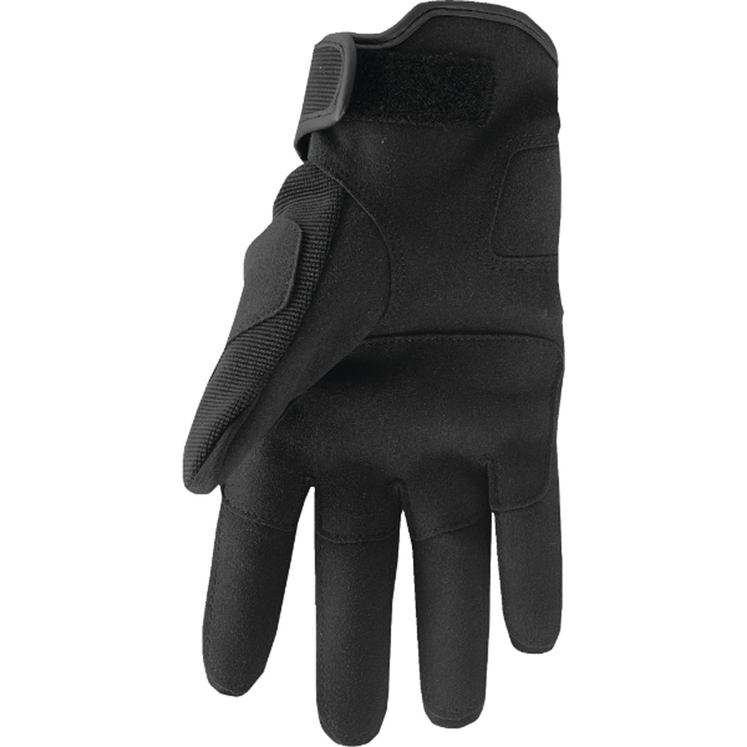 THOR Range Gloves Black - Palm View