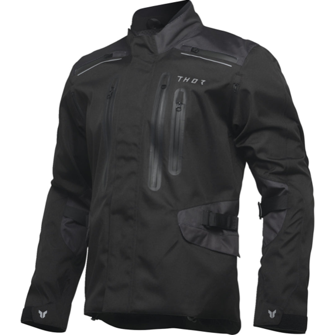 THOR Range Jacket Black - Front View