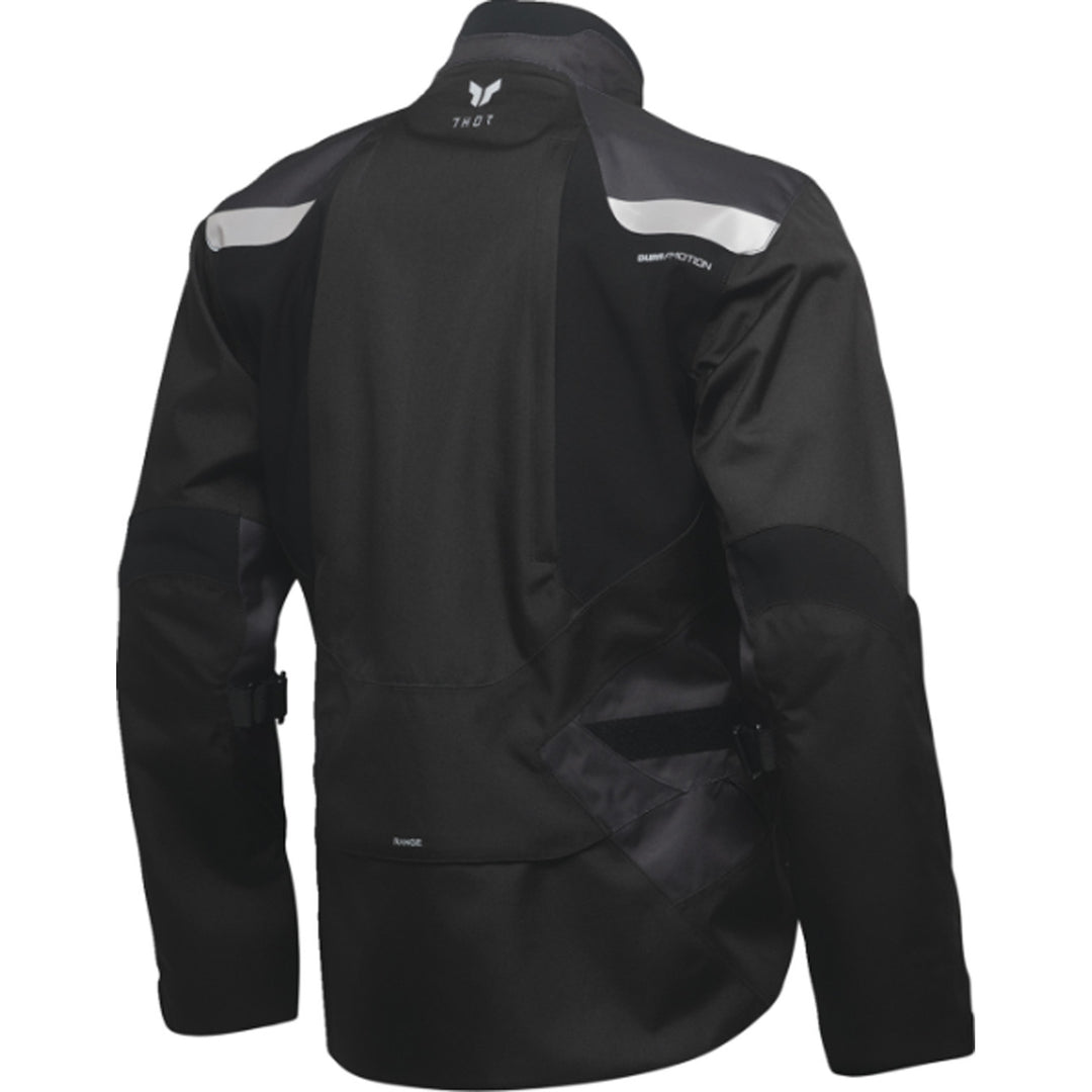 THOR Range Jacket Black - Rear View