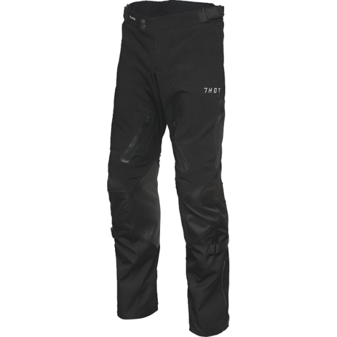 THOR Range Pants Black - Front View