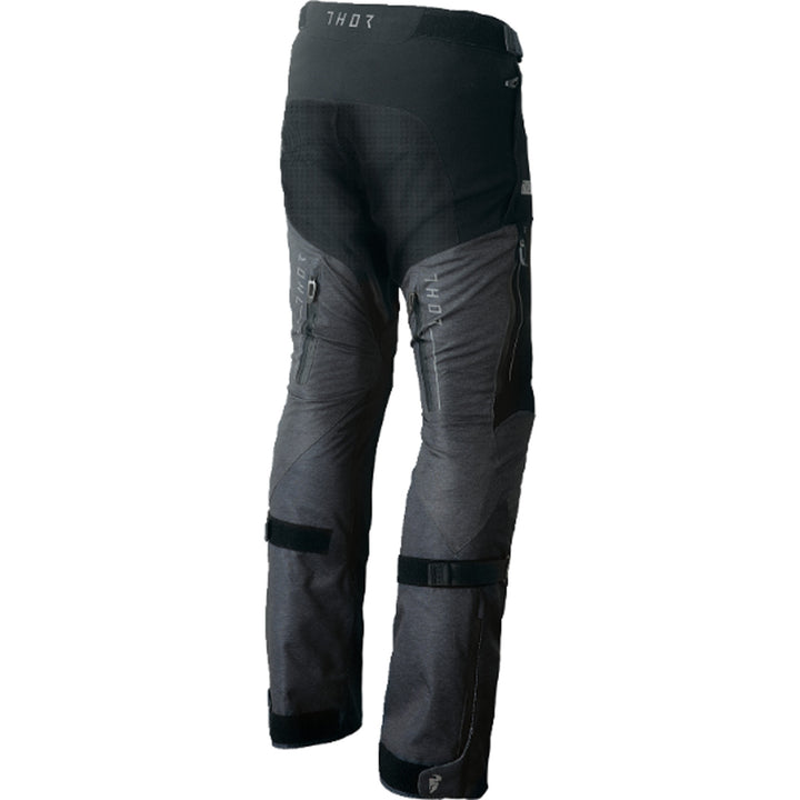 THOR Range Pants Black/Gray - Rear View