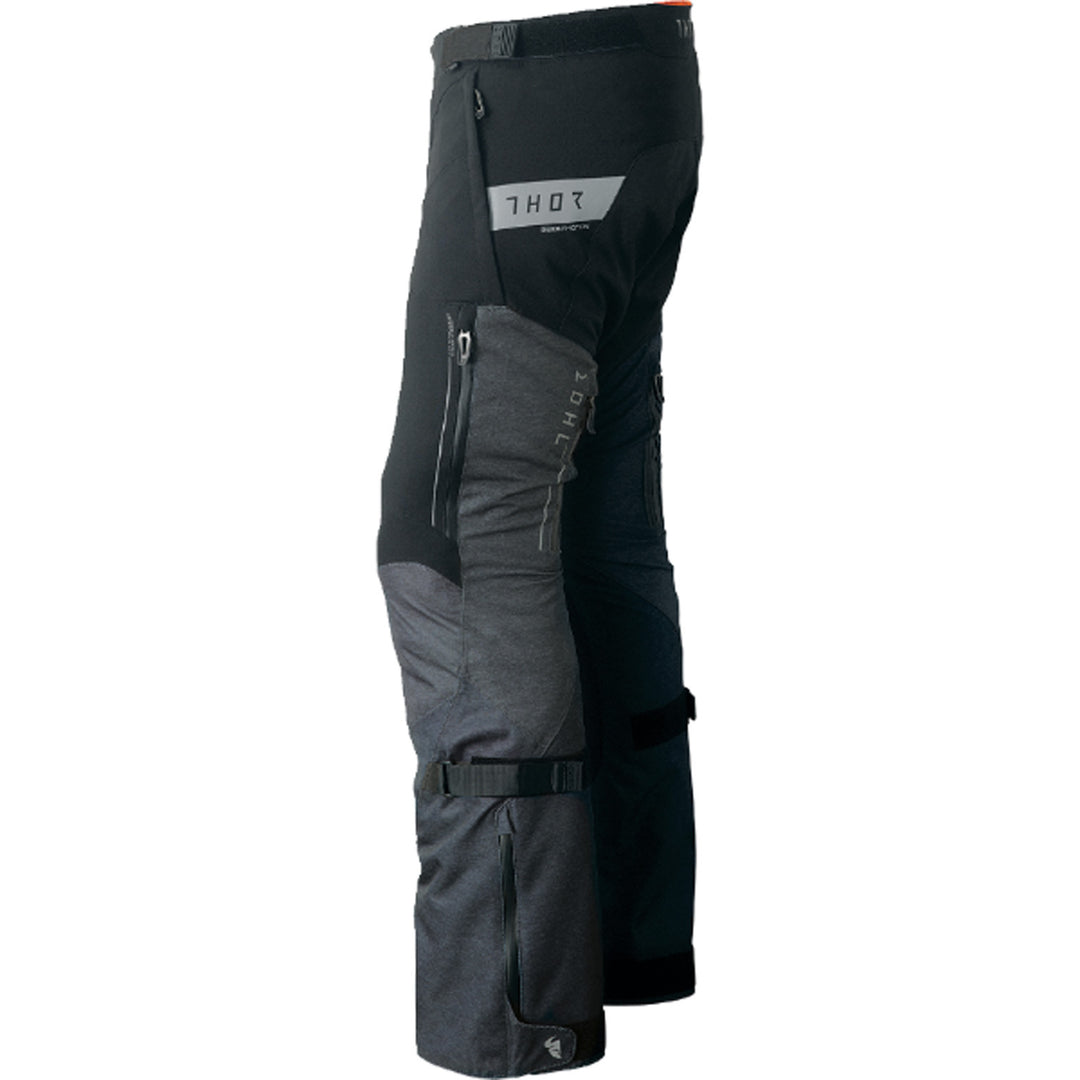 THOR Range Pants Black/Gray - Side View
