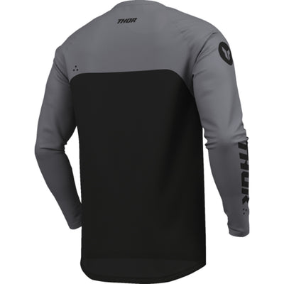 THOR RIDEMODE Menace Jersey Black - Rear Right Side View