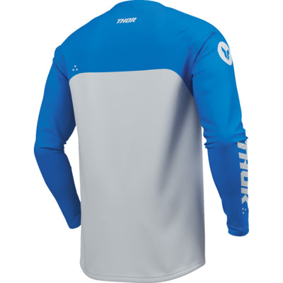 THOR RIDEMODE Menace Jersey Blue - Rear Right Side View